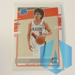2020-21 Panini Donruss Optic Rated Rookie RC CJ Elleby #195 Portland